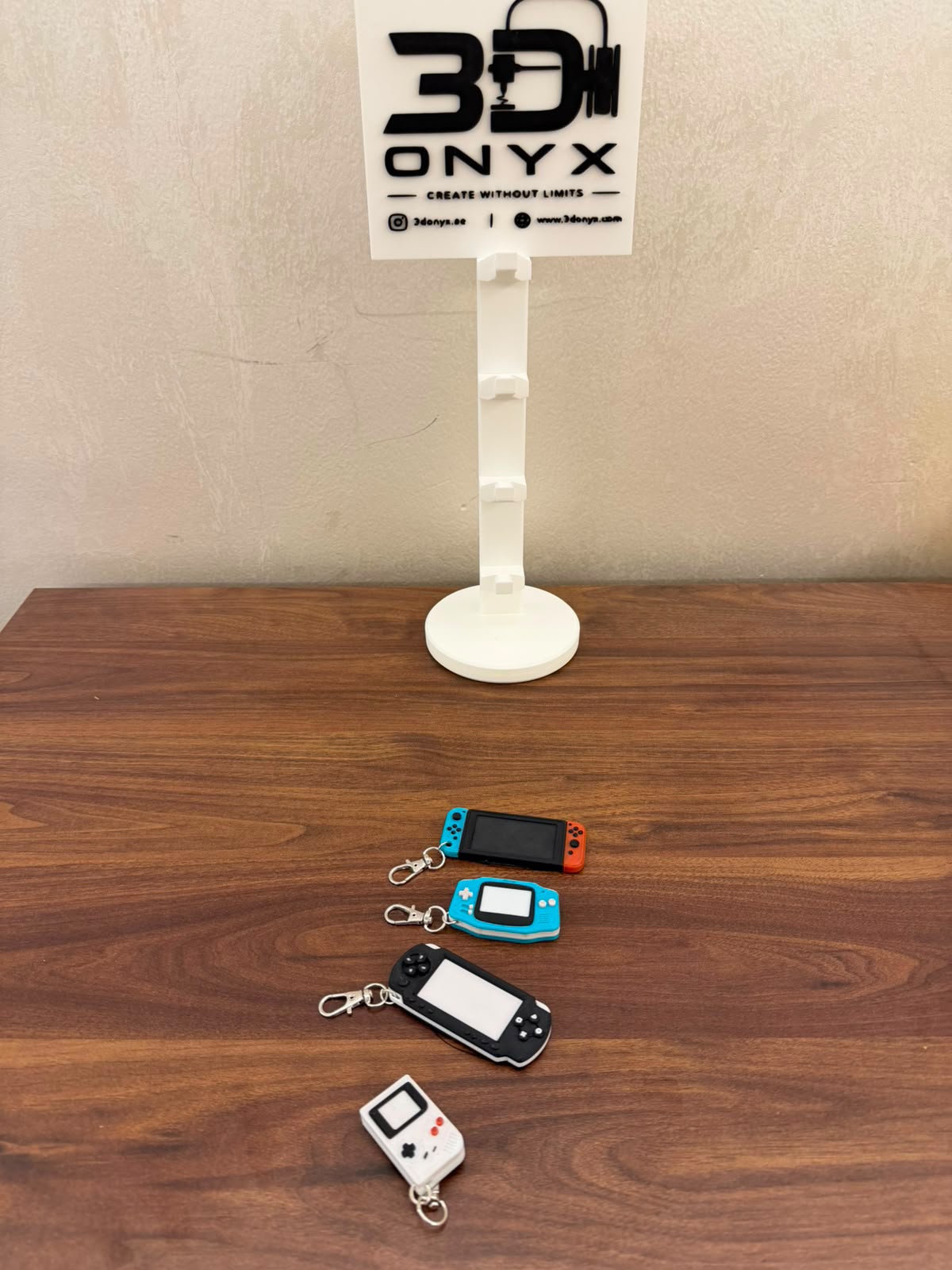 Mini Retro Handheld Keychains